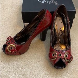 Naughty Monkey Double Dare heels